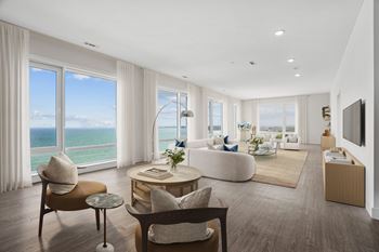 Penthouses with upgraded finishes on floors 11 and 12